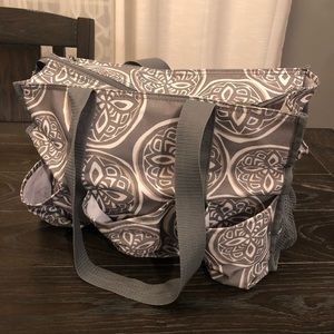 Thirty One Zip top Organizing Utility Tote